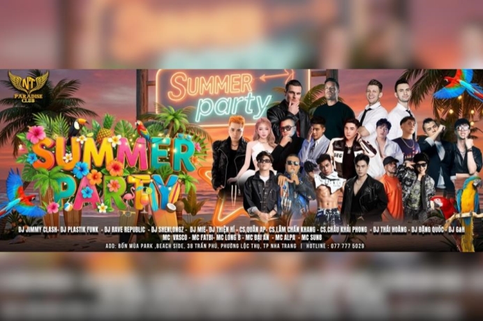 ☀️ Mùa Hè Rực Rỡ Và Những Cuộc Vui Bất Tận Đang Chờ Bạn Tại Paradise Club Nha Trang ☀️ 