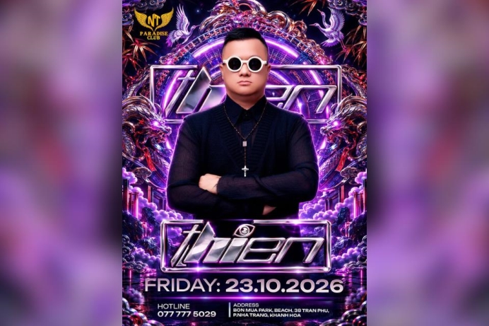 💥 PARADISE CLUB PRESENTS: MASTER DJ THIỆN HÍ | ĐÊM TIỆC NIGHTLIFE ĐẲNG CẤP TẠI NHA TRANG